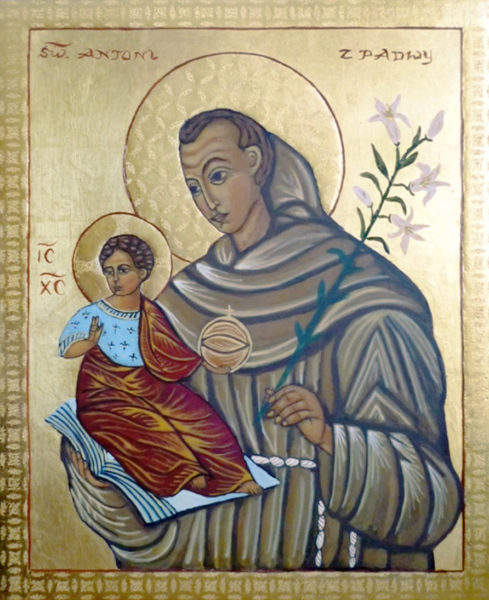 A-14 św. Antoni z Dzieciątkiem 